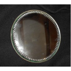 Vintage Bevelled Edge Glass Metal Back Made in England Small Wall Mirror   153131866018